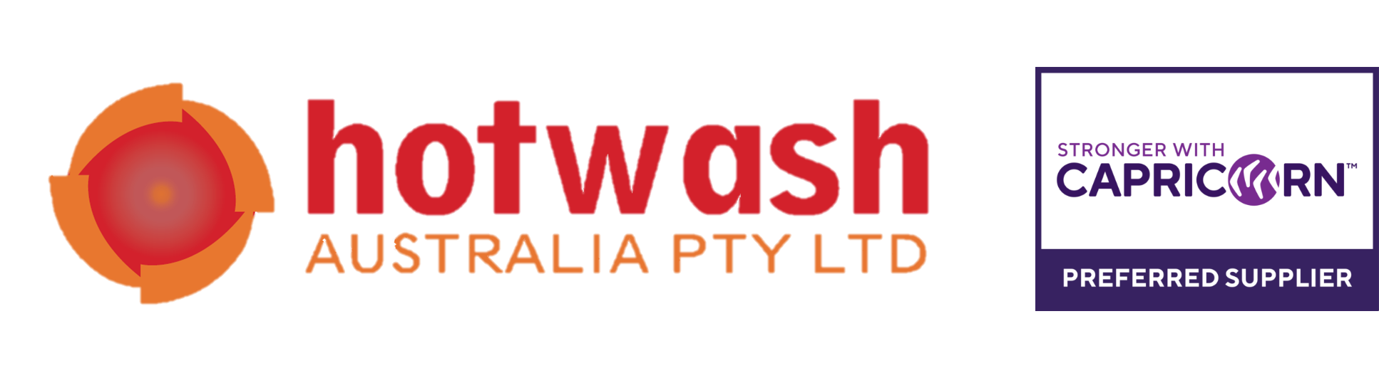 Hotwash header and sponsor logo