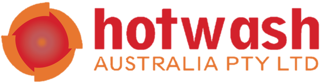 HotWash Australia PTY LTD logo on black background